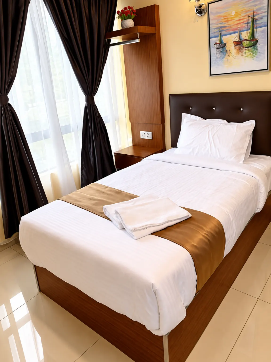Prepared Hotel Selesa single room